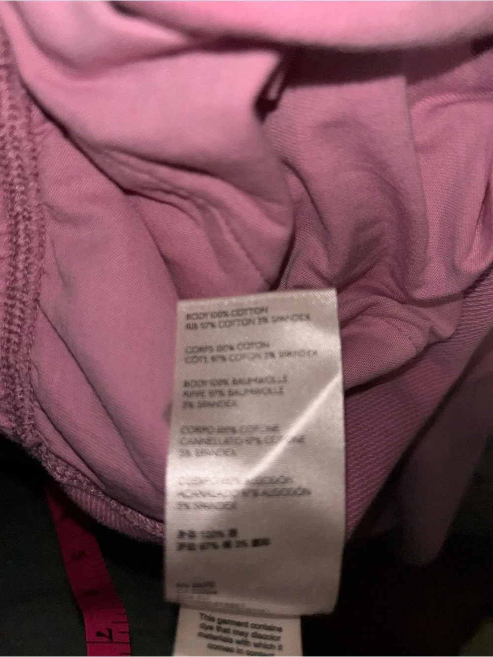 Free People Pink Elastic-Waist Jogger Lounge Athletic Casual Back To School